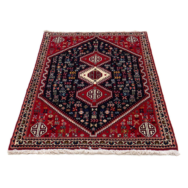 Alfombra persa - Nómada - 130 x 78 cm - azul oscuro