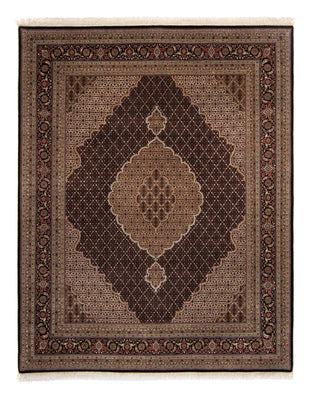 Alfombra persa - Tabriz - 299 x 240 cm - azul oscuro