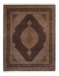 Alfombra persa - Tabriz - 299 x 240 cm - azul oscuro