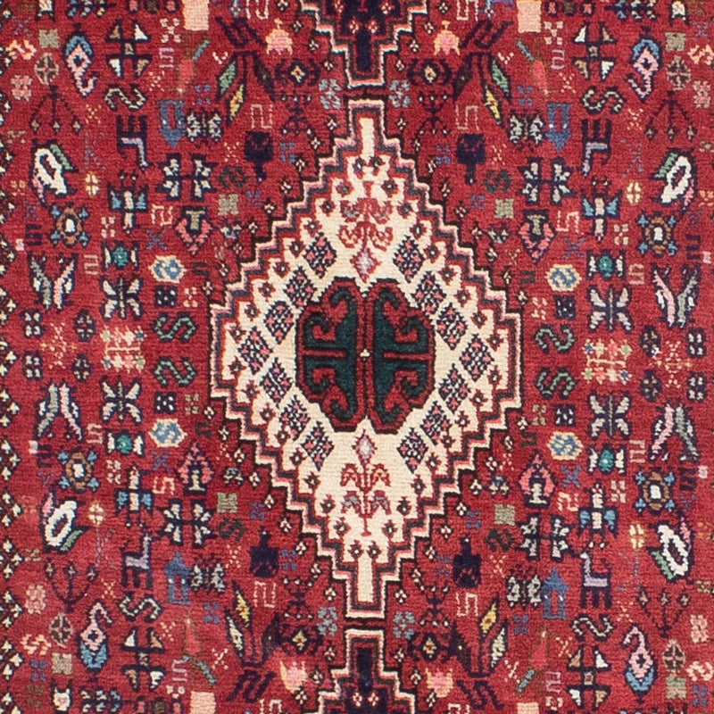 Alfombra de pasillo Alfombra persa - Nómada - 297 x 77 cm - rojo oscuro
