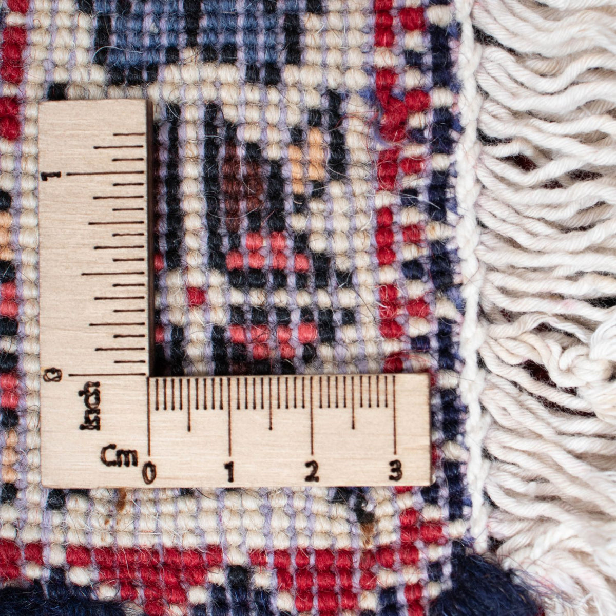 Alfombra de pasillo Alfombra persa - Nómada - 297 x 77 cm - rojo oscuro