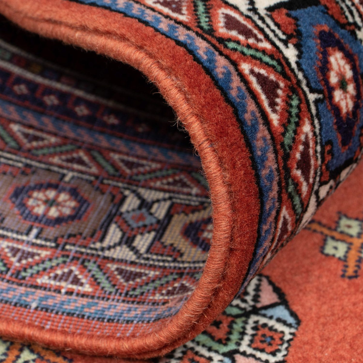 Alfombra de pasillo Alfombra persa - Nómada - 193 x 82 cm - óxido