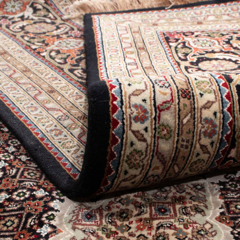 Alfombra persa - Tabriz - 303 x 249 cm - azul oscuro