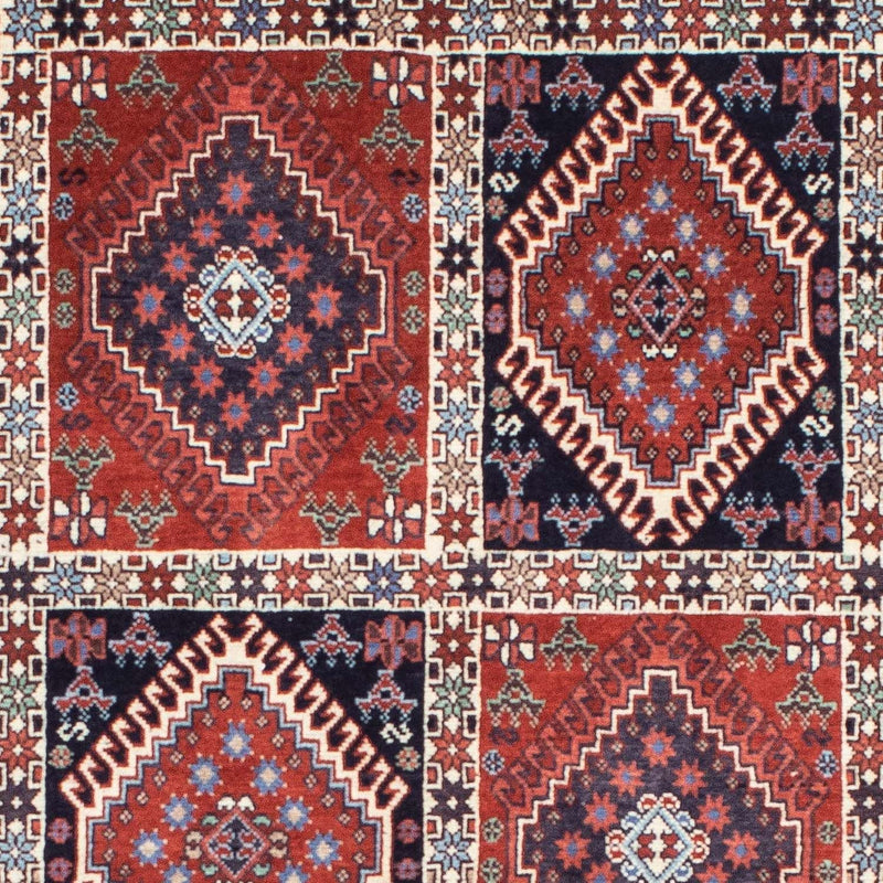 Alfombra de pasillo Alfombra persa - Nómada - 196 x 83 cm - óxido