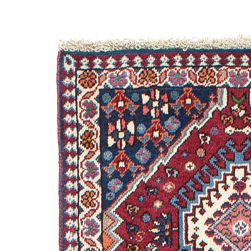 Alfombra de pasillo Alfombra persa - Nómada - 194 x 60 cm - rojo oscuro