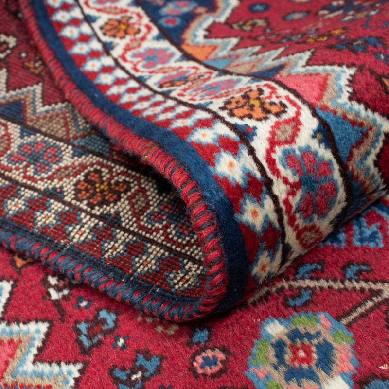 Alfombra de pasillo Alfombra persa - Nómada - 194 x 60 cm - rojo oscuro