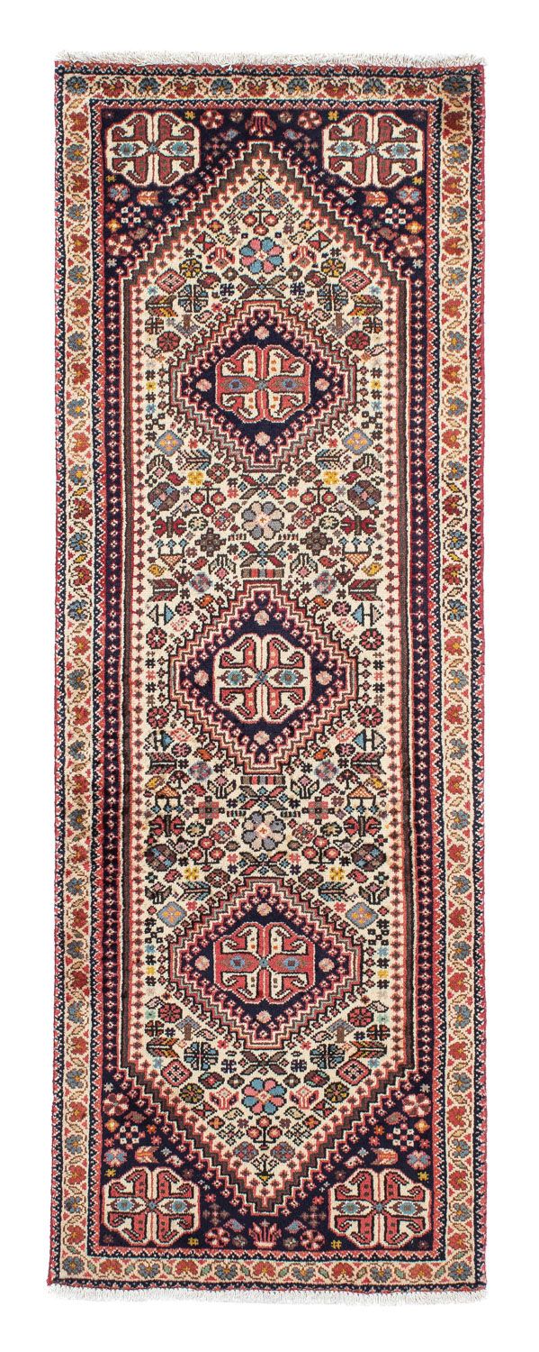 Alfombra de pasillo Alfombra persa - Nómada - 198 x 68 cm - beige
