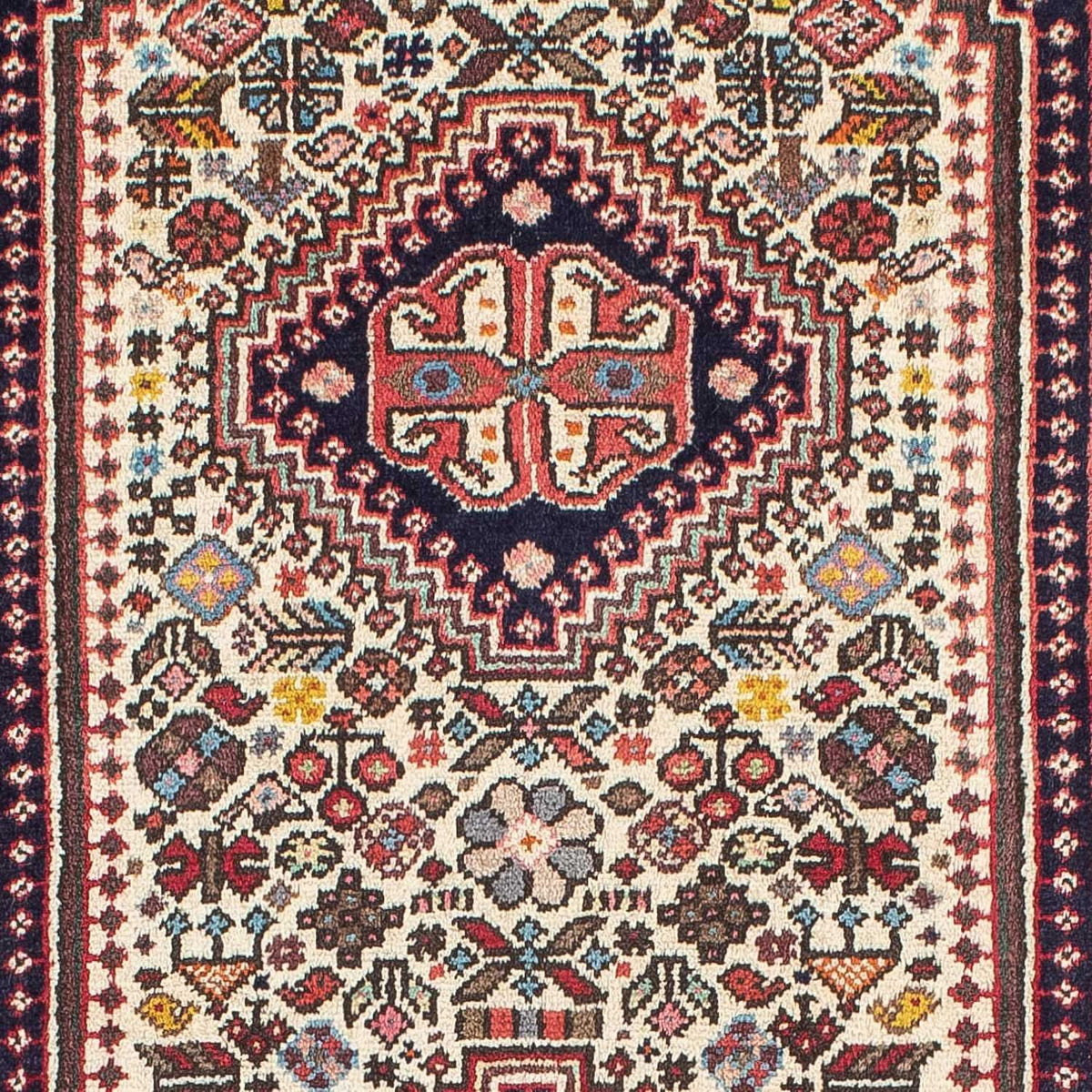 Alfombra de pasillo Alfombra persa - Nómada - 198 x 68 cm - beige