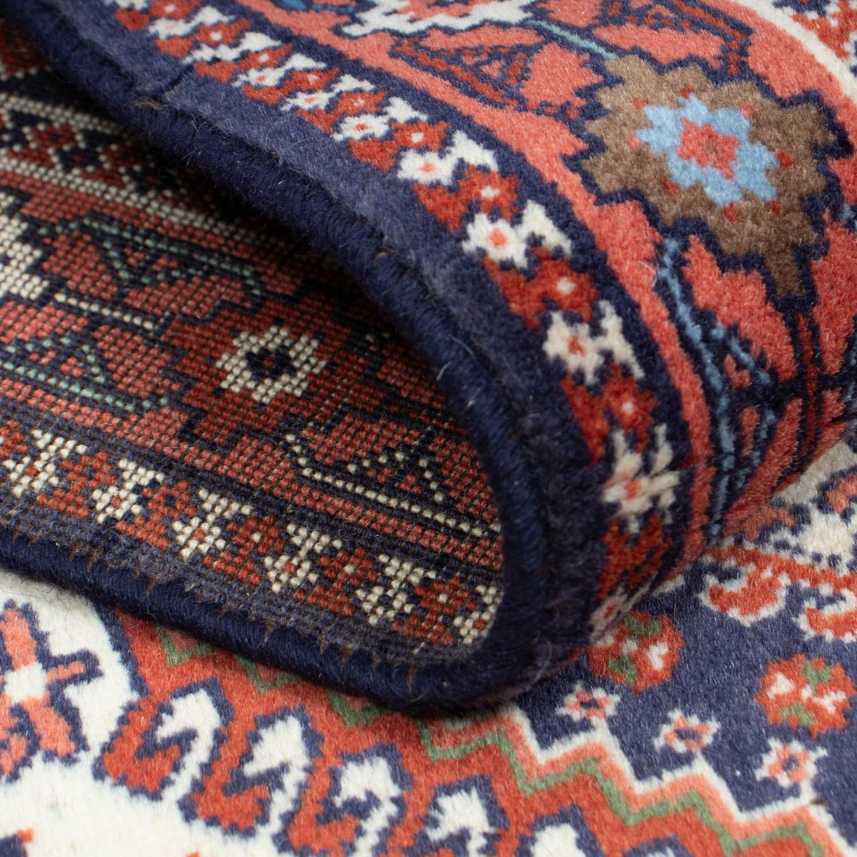 Alfombra de pasillo Alfombra persa - Nómada - 207 x 81 cm - beige