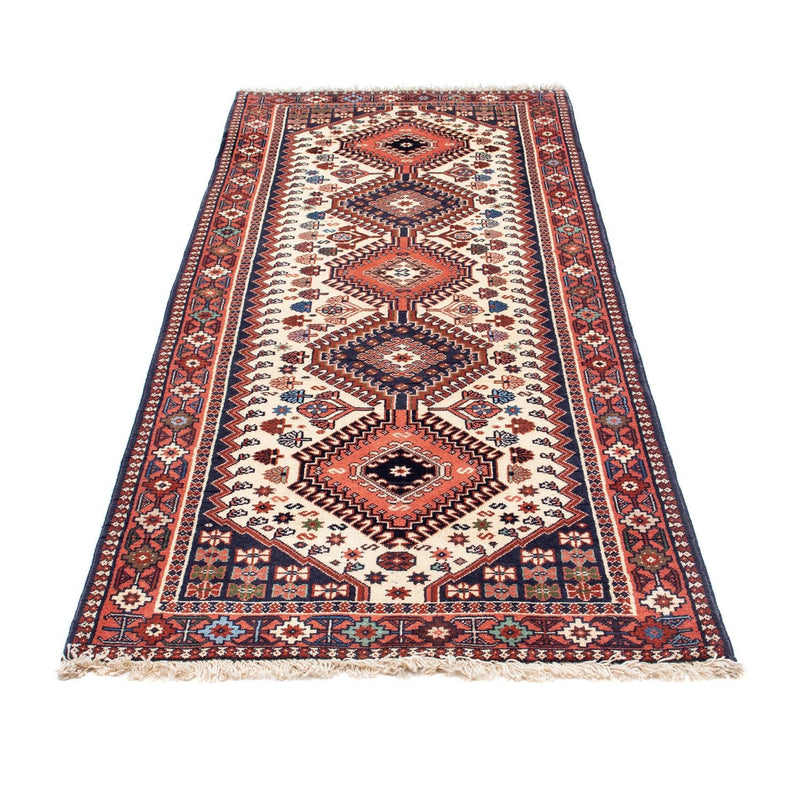 Alfombra de pasillo Alfombra persa - Nómada - 207 x 81 cm - beige