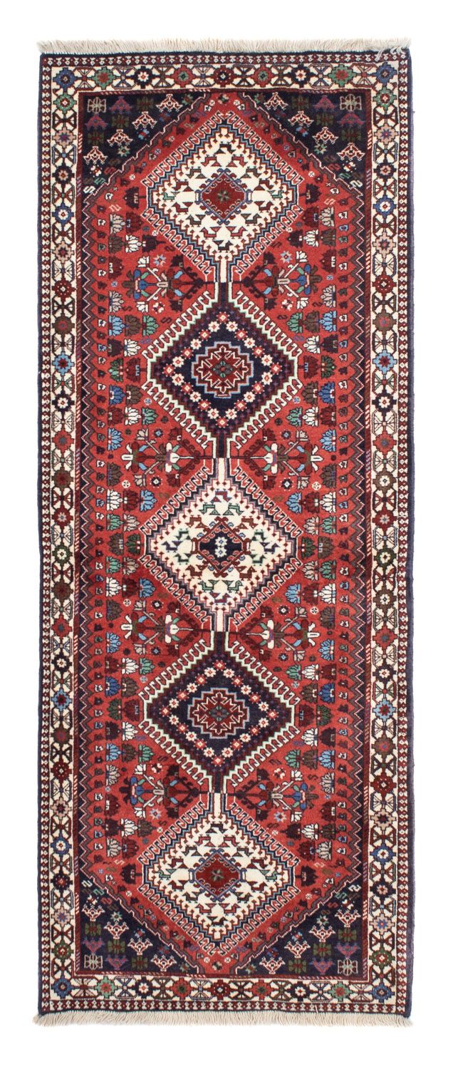 Alfombra de pasillo Alfombra persa - Nómada - 217 x 83 cm - rojo