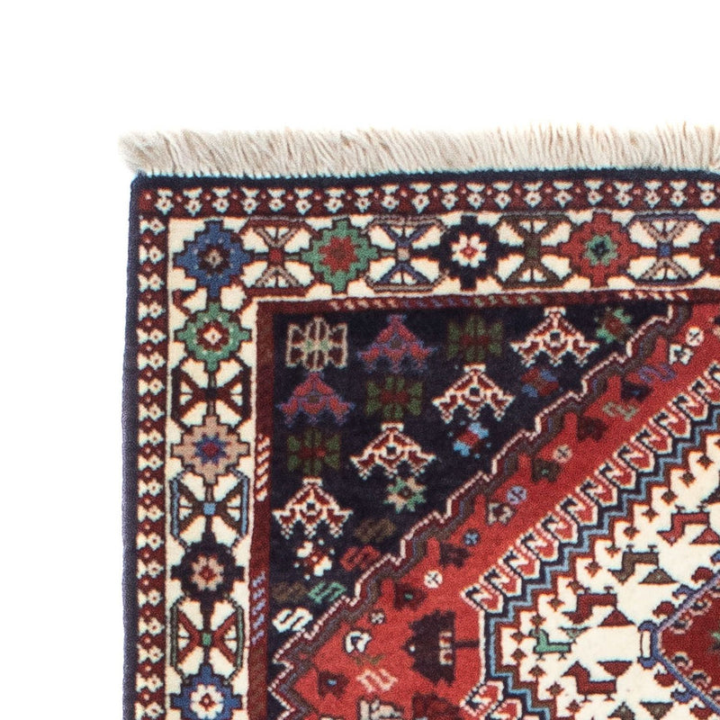 Alfombra de pasillo Alfombra persa - Nómada - 217 x 83 cm - rojo