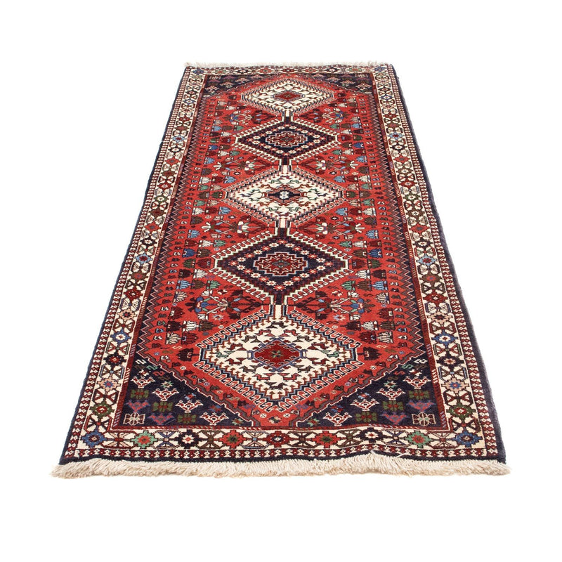 Alfombra de pasillo Alfombra persa - Nómada - 217 x 83 cm - rojo