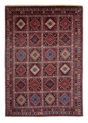 Alfombra persa - Nómada - 353 x 246 cm - rojo oscuro