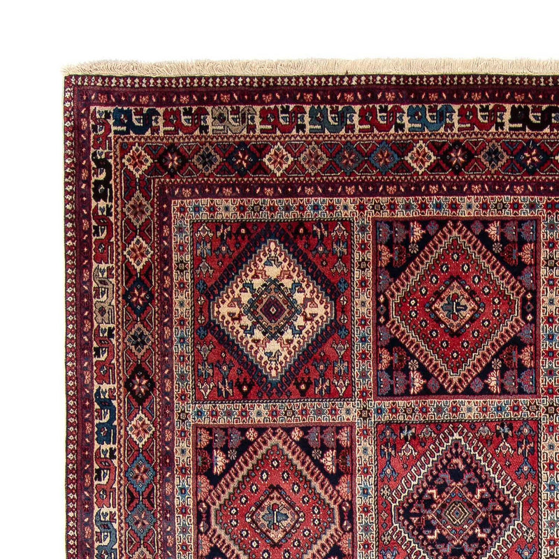 Alfombra persa - Nómada - 353 x 246 cm - rojo oscuro