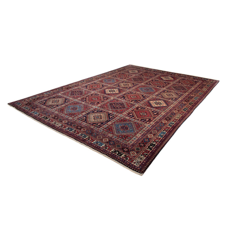 Alfombra persa - Nómada - 353 x 246 cm - rojo oscuro
