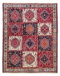 Alfombra persa - Nómada - 191 x 153 cm - multicolor