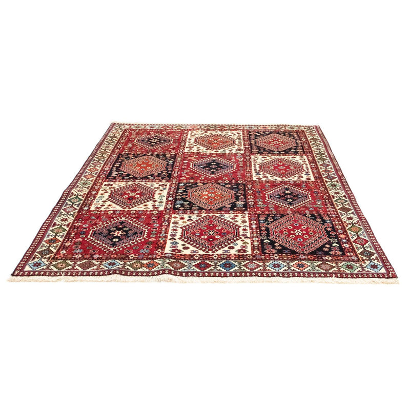 Alfombra persa - Nómada - 191 x 153 cm - multicolor