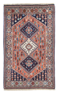 Alfombra persa - Nómada - 160 x 100 cm - azul oscuro