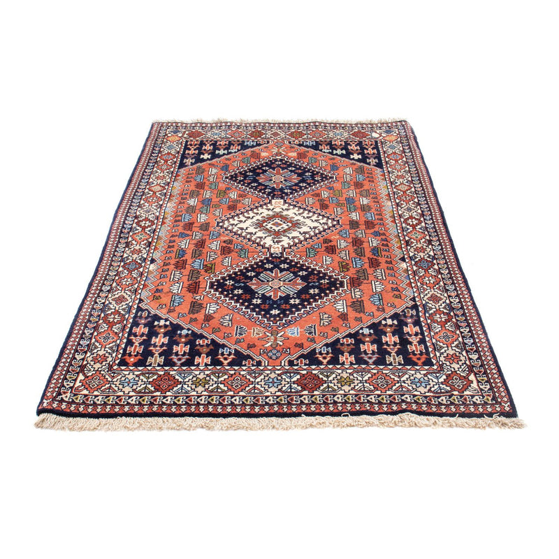 Alfombra persa - Nómada - 160 x 100 cm - azul oscuro