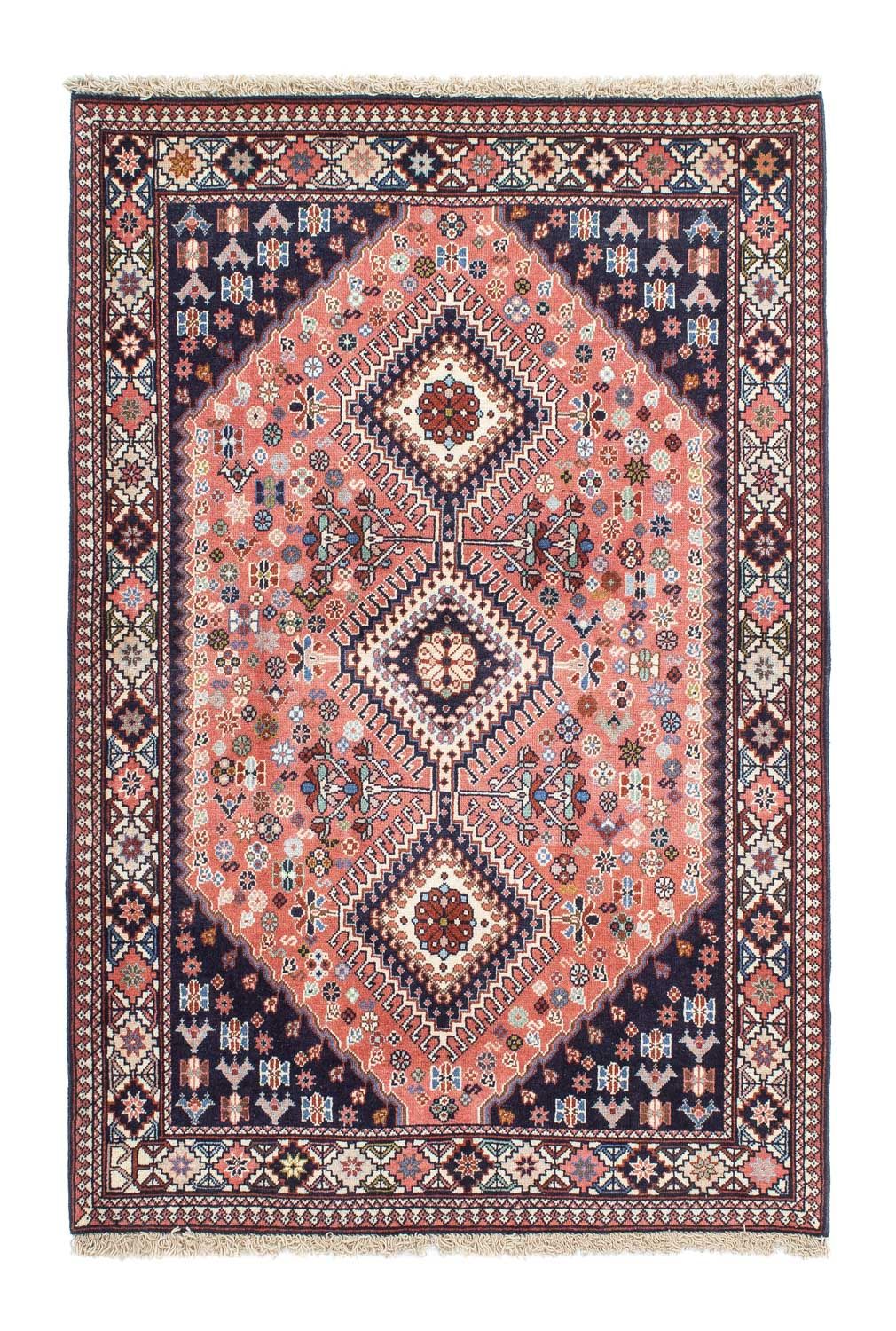 Alfombra persa - Nómada - 155 x 103 cm - azul oscuro