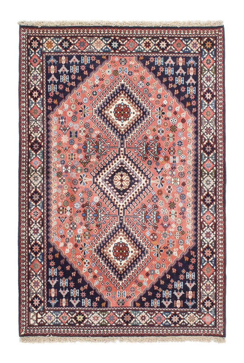 Alfombra persa - Nómada - 155 x 103 cm - azul oscuro