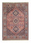 Alfombra persa - Nómada - 144 x 100 cm - azul oscuro