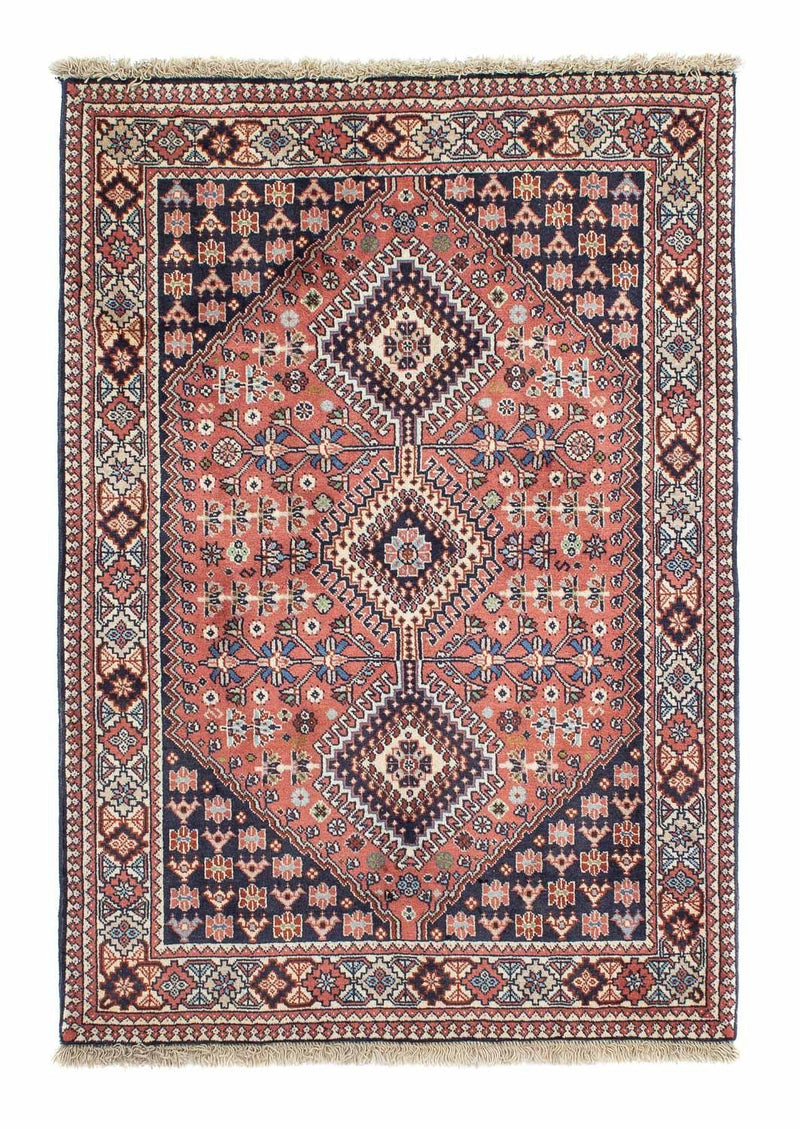 Alfombra persa - Nómada - 144 x 100 cm - azul oscuro
