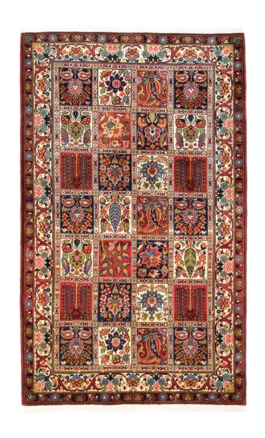 Alfombra persa - Nómada - 212 x 130 cm - multicolor