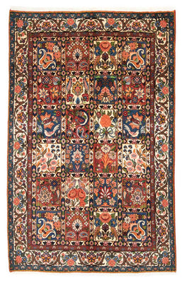 Alfombra persa - Nómada - 200 x 136 cm - multicolor