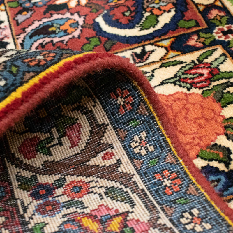 Alfombra persa - Nómada - 200 x 136 cm - multicolor