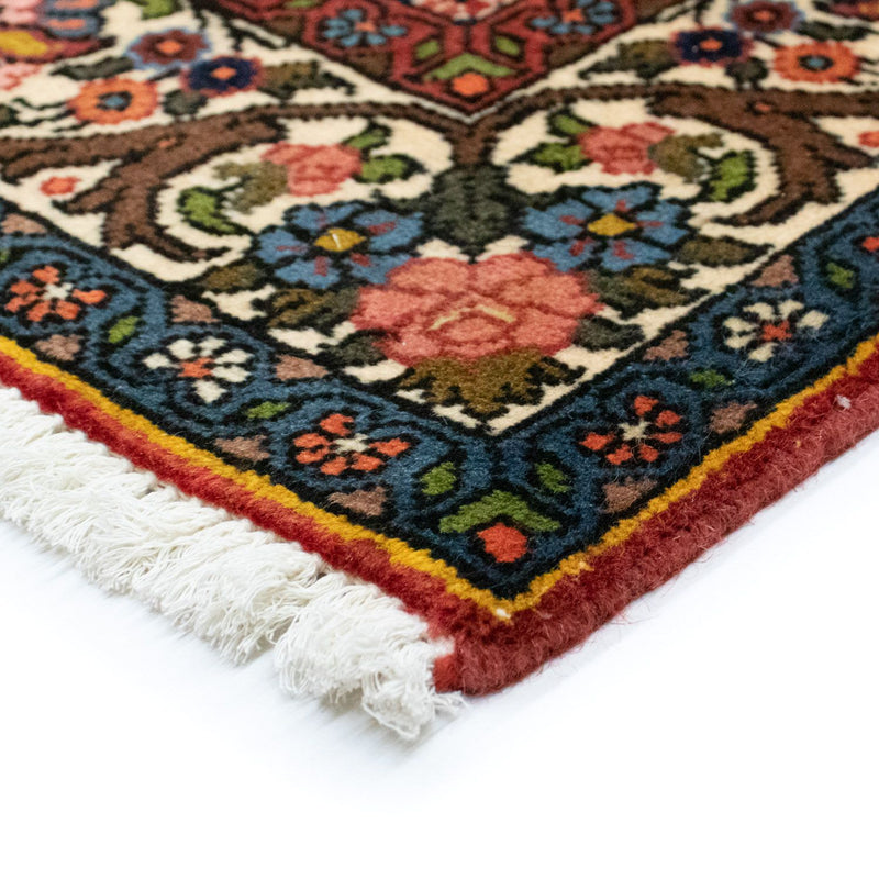Alfombra persa - Nómada - 200 x 136 cm - multicolor