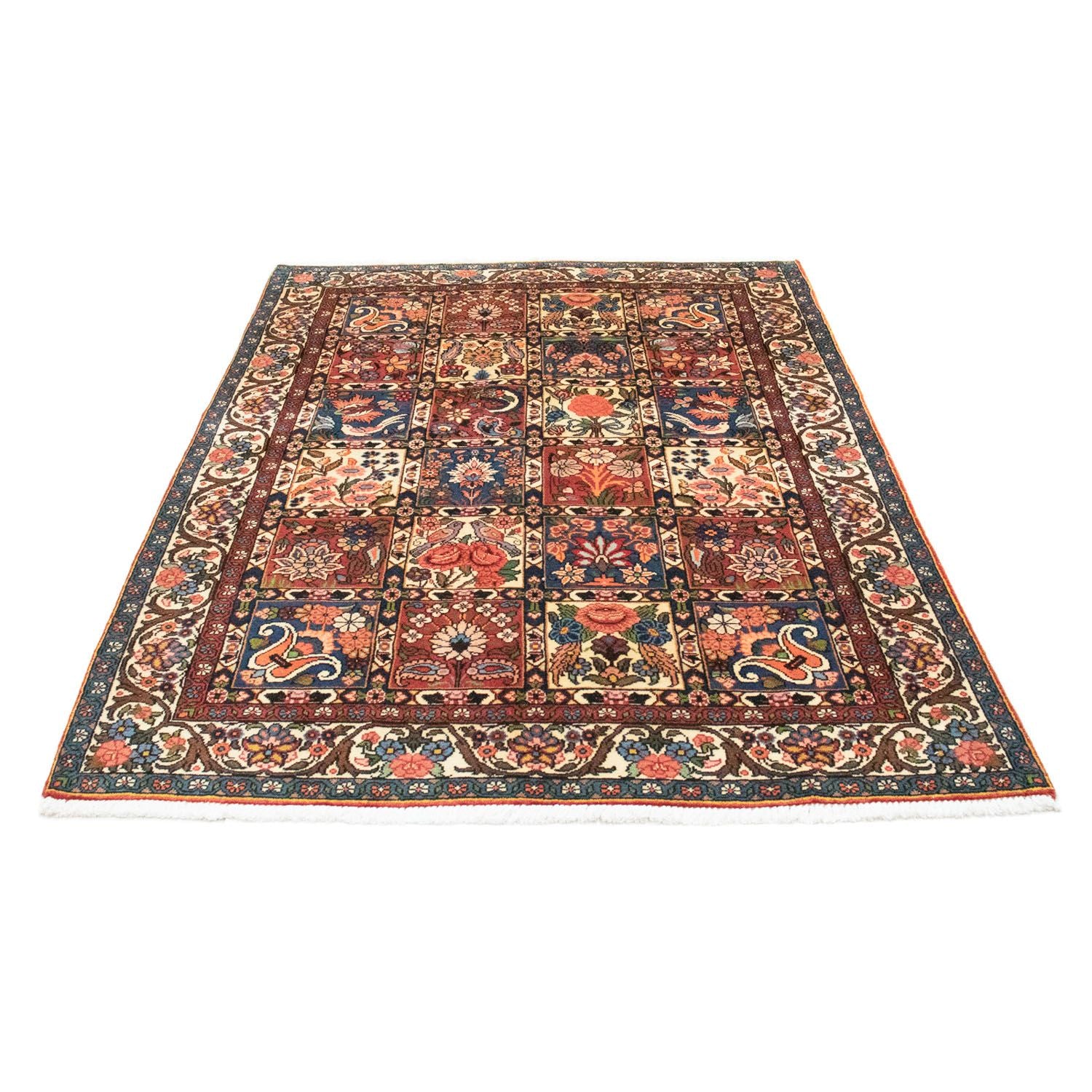 Alfombra persa - Nómada - 200 x 136 cm - multicolor