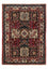 Alfombra persa - Nómada - 150 x 102 cm - rojo oscuro