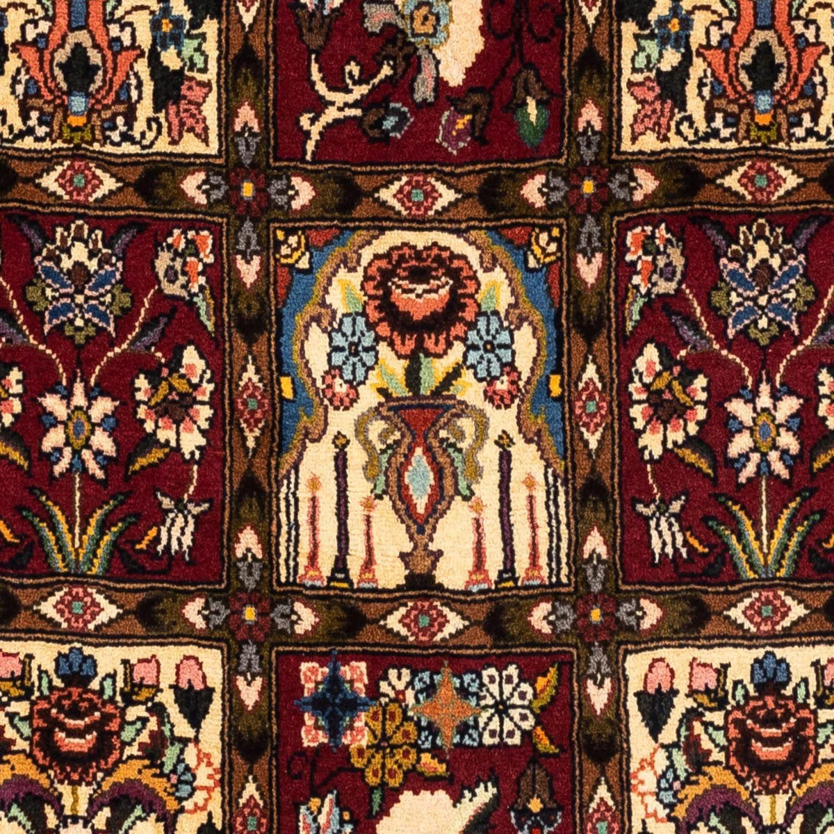 Alfombra persa - Nómada - 171 x 107 cm - marrón