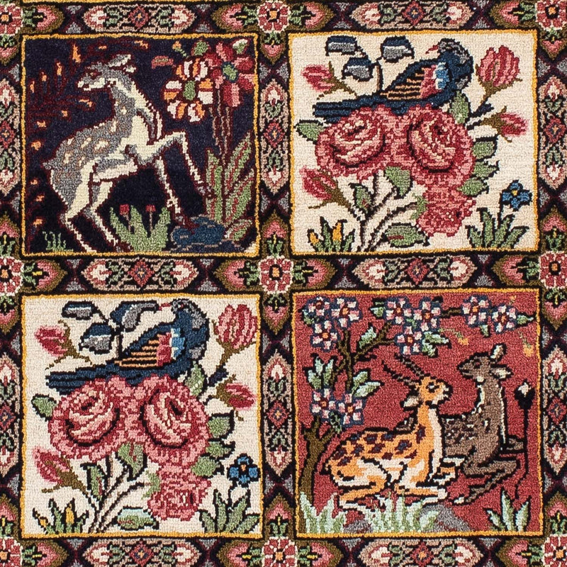 Alfombra persa - Nómada - 153 x 105 cm - rojo claro