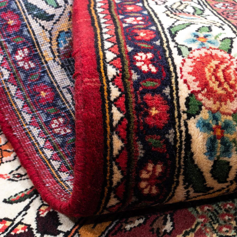 Alfombra persa - Nómada - 172 x 110 cm - rojo oscuro