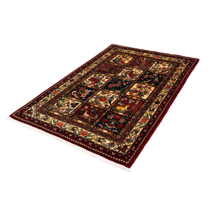 Alfombra persa - Nómada - 172 x 110 cm - rojo oscuro