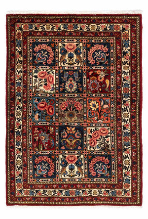 Alfombra persa - Nómada - 158 x 106 cm - marrón