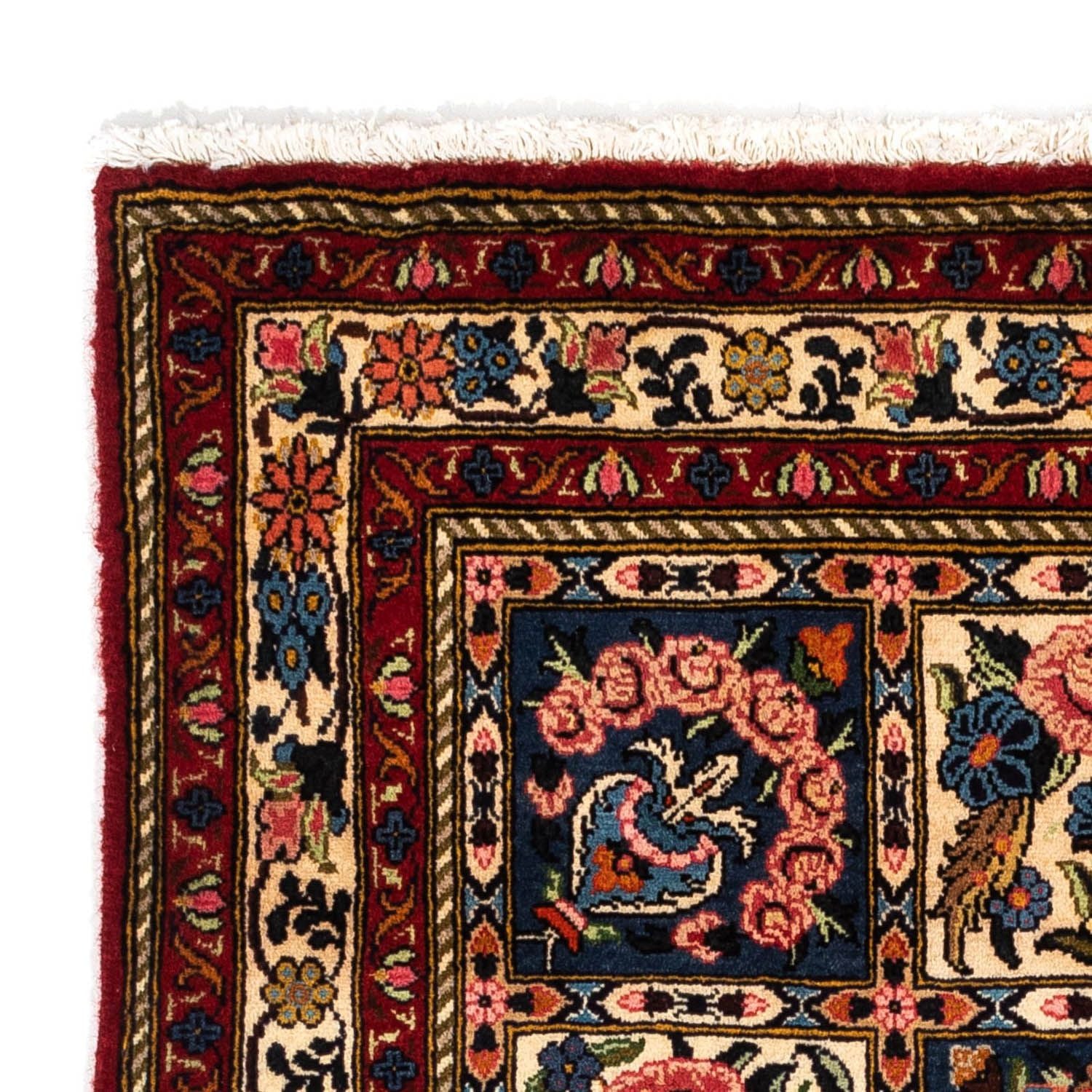 Alfombra persa - Nómada - 158 x 106 cm - marrón
