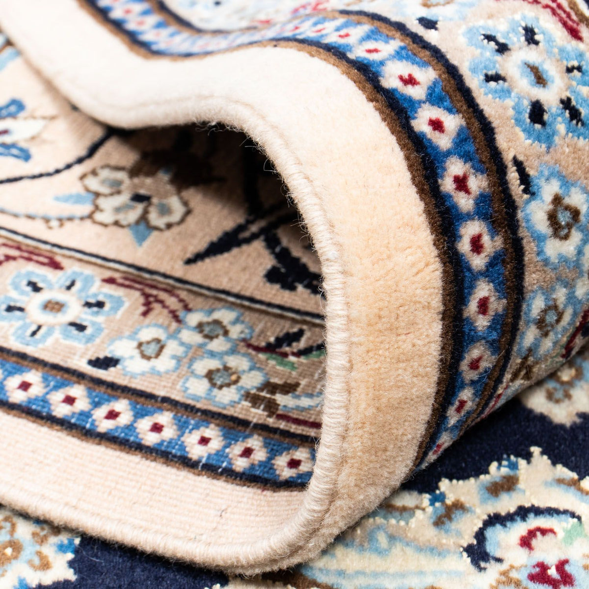 Alfombra Persa - Nain - Real - 290 x 200 cm - negro