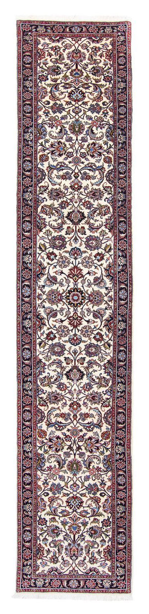 Alfombra de pasillo Alfombra persa - Clásica - 391 x 68 cm - beige