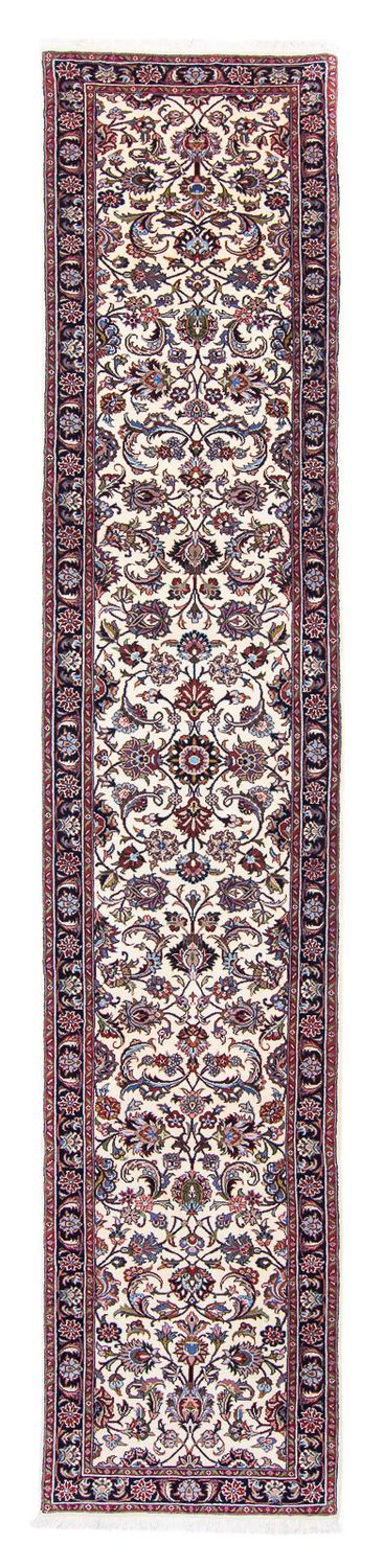 Alfombra de pasillo Alfombra persa - Clásica - 391 x 68 cm - beige
