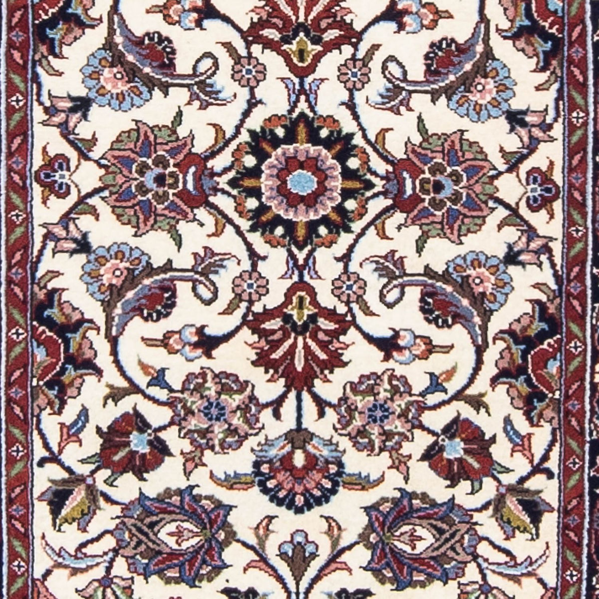 Alfombra de pasillo Alfombra persa - Clásica - 391 x 68 cm - beige