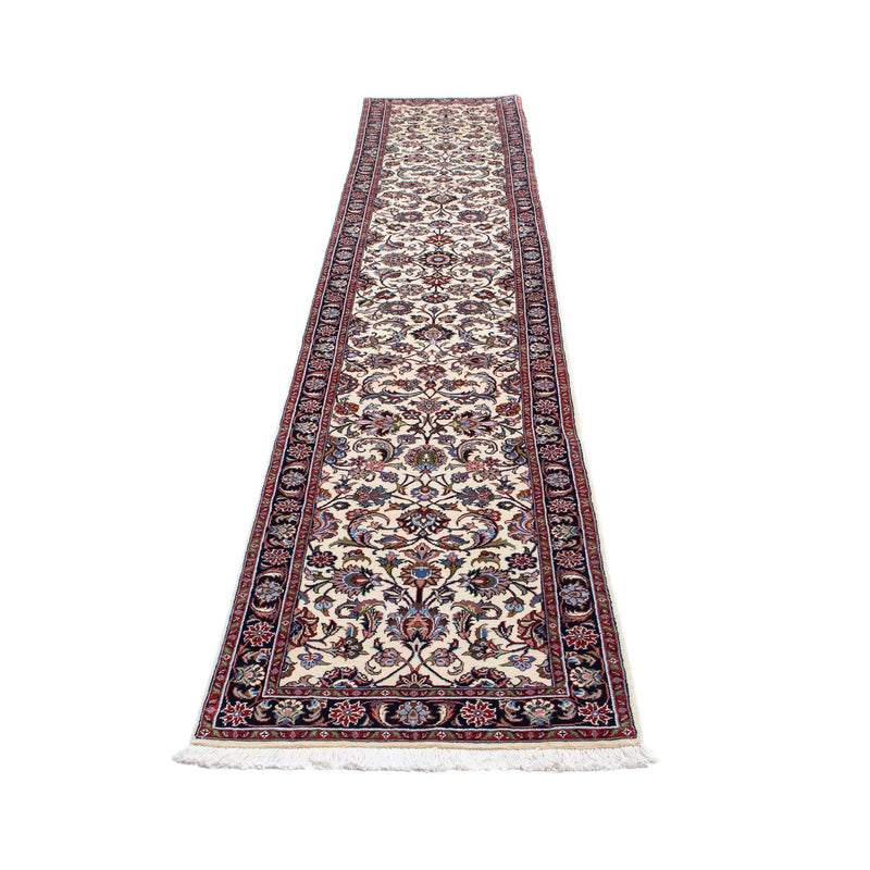 Alfombra de pasillo Alfombra persa - Clásica - 391 x 68 cm - beige