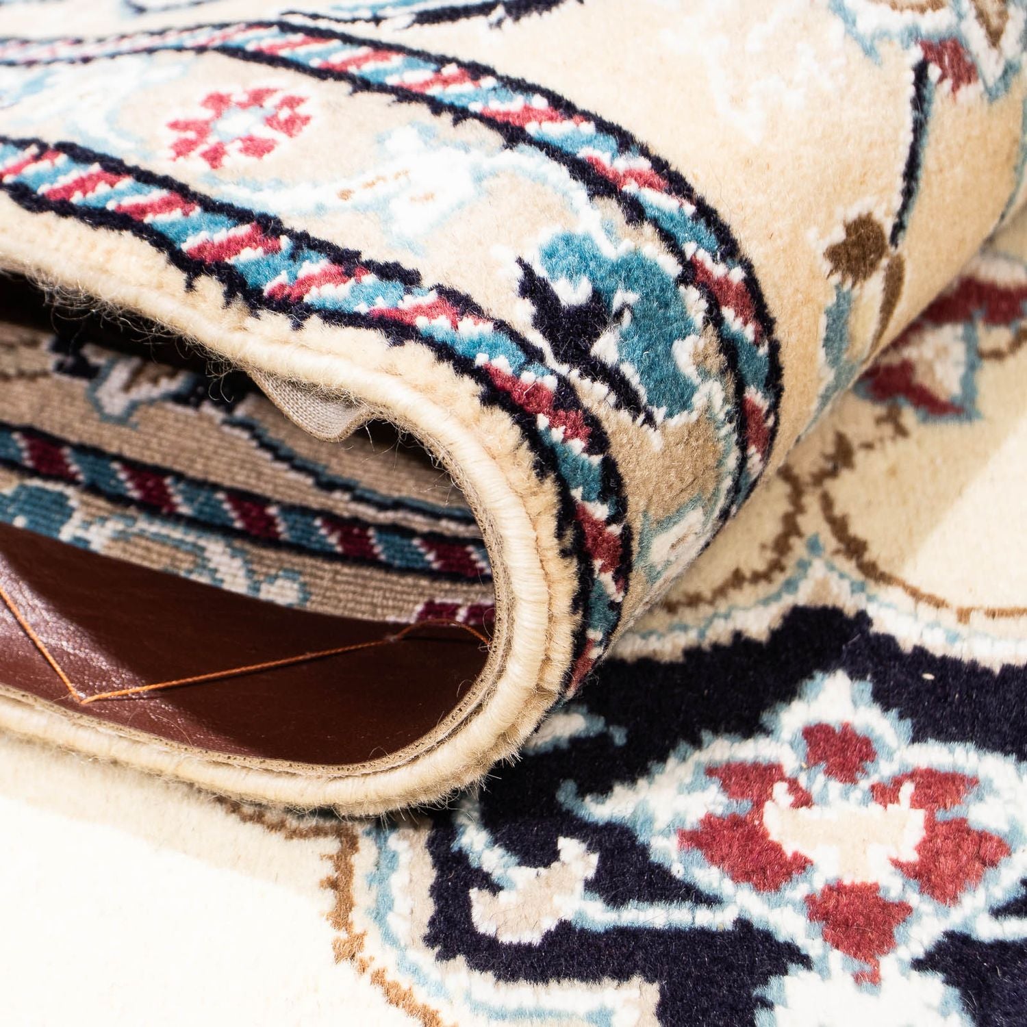 Alfombra Persa - Nain - Real - 234 x 163 cm - beige