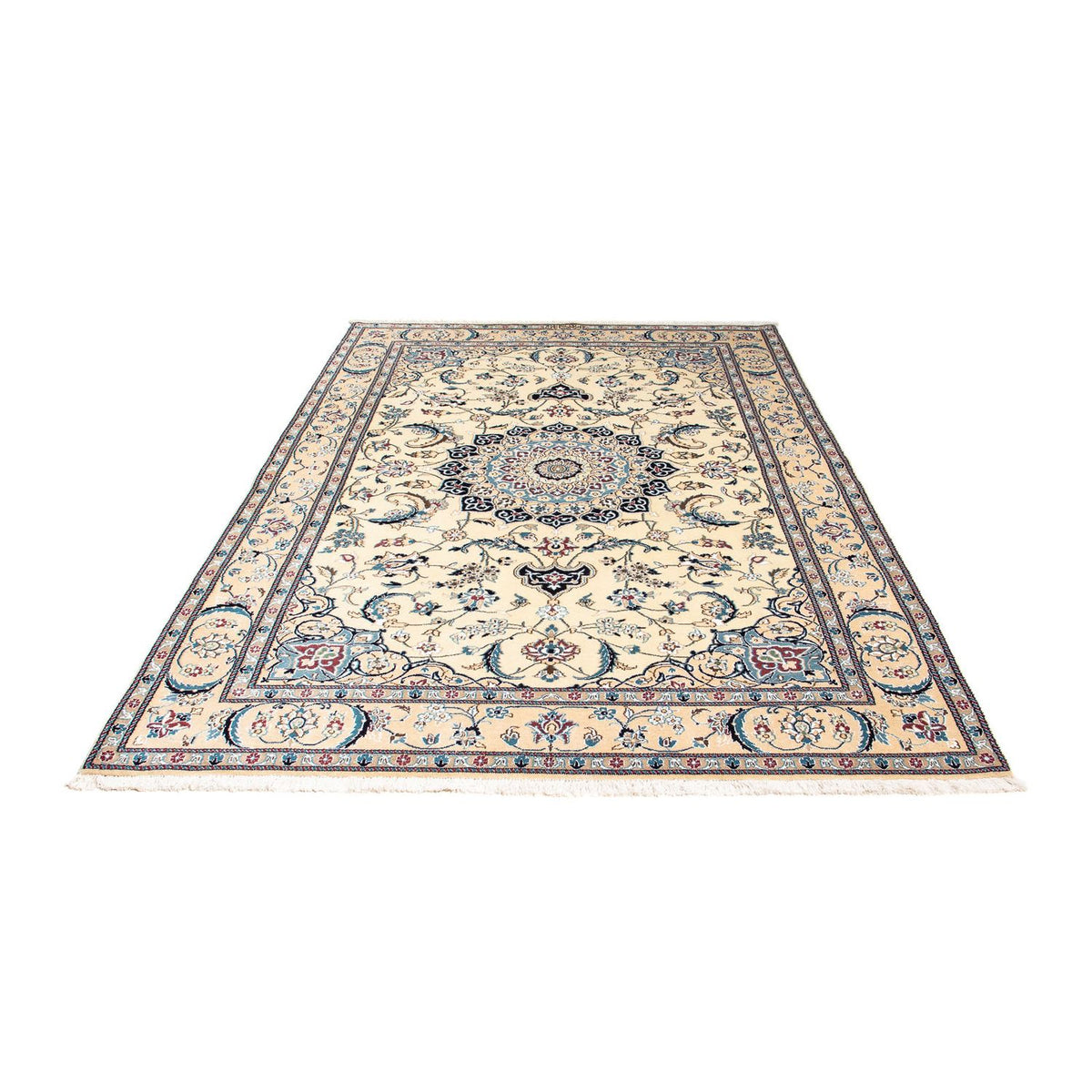 Alfombra Persa - Nain - Real - 234 x 163 cm - beige