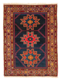 Alfombra persa - Nómada - 173 x 128 cm - azul oscuro