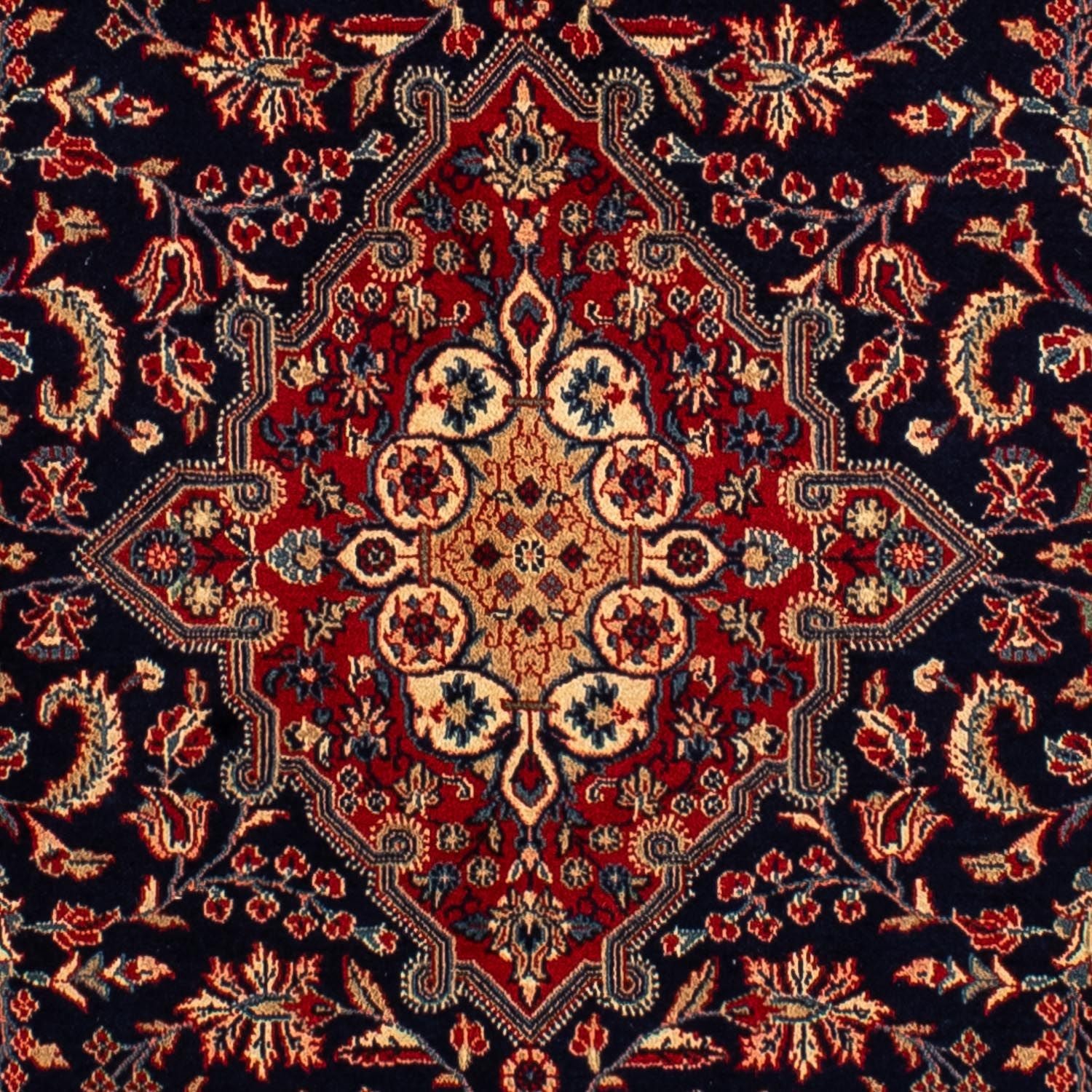 Alfombra persa - Nómada - 310 x 207 cm - azul oscuro