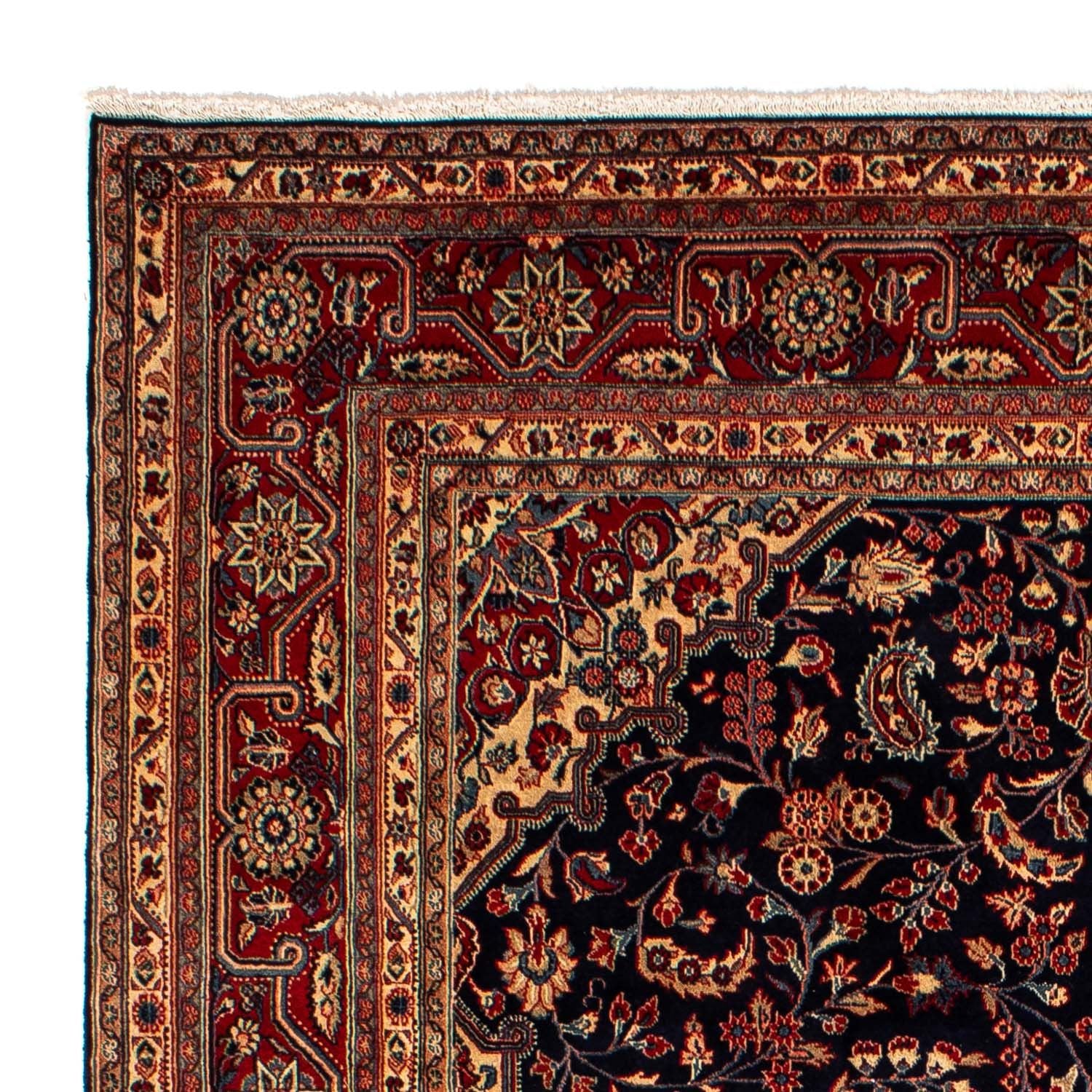 Alfombra persa - Nómada - 310 x 207 cm - azul oscuro